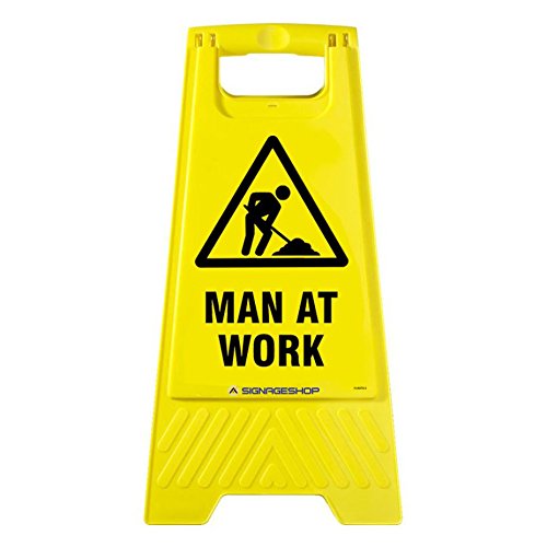 Caution Stand Men At Work Stand (A Stand 2 X 1 Ft) Amazon