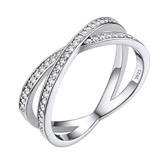 2. White Gold Vermeil Silver- Double Band