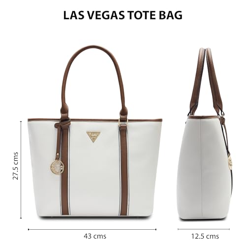 Image of Lavie Signature Las Vegas Woman's Tote Handbag for Women | Tote Bag for Work | Ladies purse | Stylish Shoulder Bag | Gift for Women