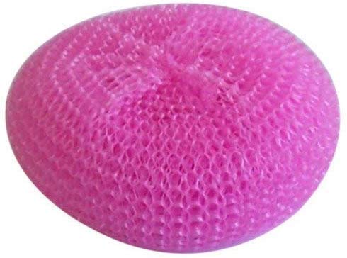 Image of MOOLYAVAAN Products Multi Colour Foam Pad Sponge & Plastic Scrub Pads Foam Pad Sponge Scourer Kitchen Scrubber for Dish /Utensils /Tiles Cleaning Heavy Quality (Pack of 12+12)