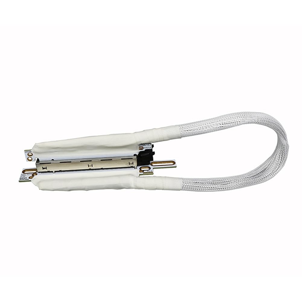 PCIE 5.0 X16 przedłużacz karty graficznej GEN5 kabel adaptera GPU 270 stopni 64 GB/S prawo na zewnątrz do komputera 30 cm