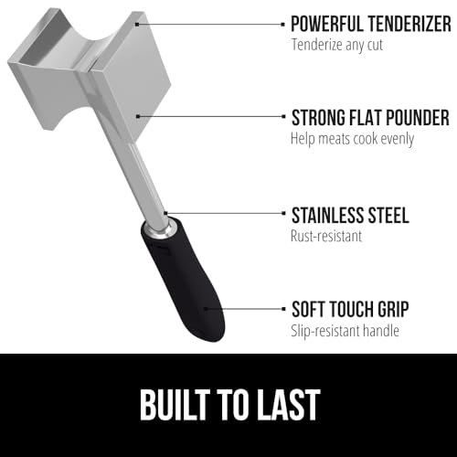 Gorilla Grip 840029699416 Heavy Duty Meat Tenderizer Hammer thumb #1
