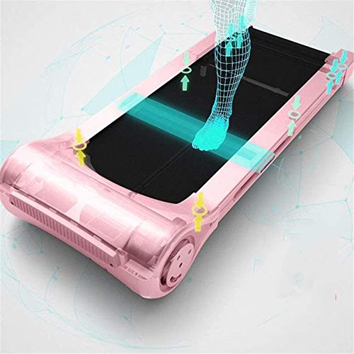 Laptop Desk Portable Electric Treadmill Space Saver Fitness Running Machine for Home,Cardio Fitness Running Exercise Folds Away Home Office Fitness E - Afbeelding 6