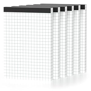 DORFAS 6er Pack Millimeterpapier Block