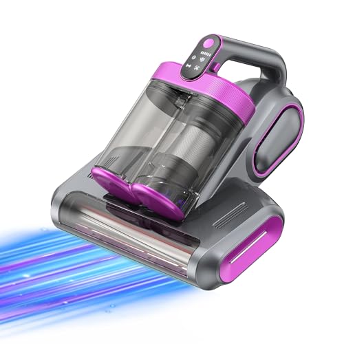 Cordless Bed Vacuum with LED Display