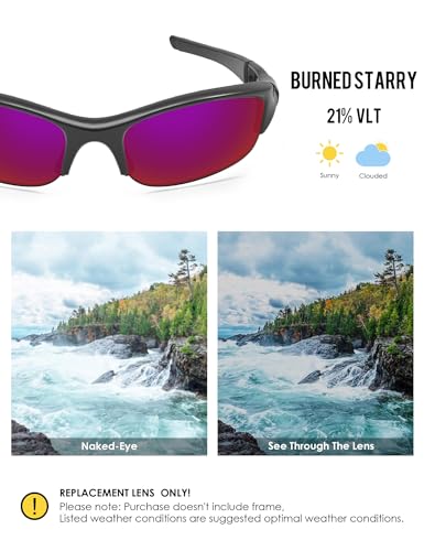 Image of BLAZERBUCK Replacement Lenses & Sock Kit for Oakley Flak Jacket OO9008 Sunglass