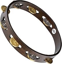 Jingle Ring - The tambourine is played by shaking, striking, or rubbing it by hand or with a stick Brass and Steel Jingles - The jingles of this single-row tambourine deliver a dry vintage sound Rhythmic Accompaniment - Tambourines are the compact mu...