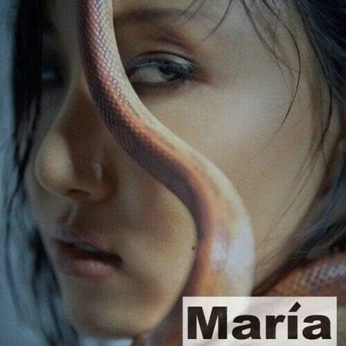 Mamamoo Hwasa Maria 1st Mini Album 208p Booklet+1p PhotoCard+1p PhotoCard Ticket+Tracking Sealed