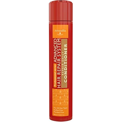 Arvazallia Advanced Hair Repair Daily Hair Conditioner with Argan Oil and Macadamia Oil for Dry or Damaged Hair Cover