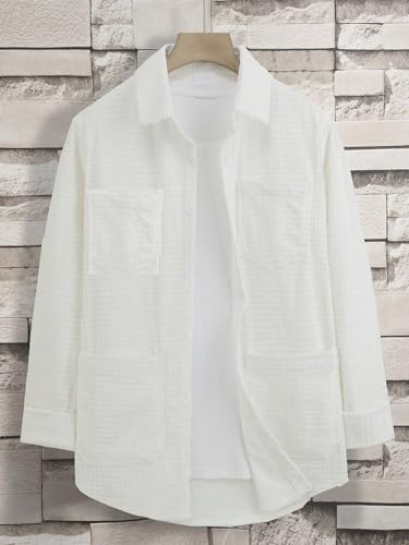 Image of Luxrio Textured Shirts for Men || Casual Shirt for Men || Shirt for Men|| Men Stylish Shirt || Men Fancy Shirt || Men Full Sleeve Shirt || Plain Shirts for Men SHT-SEER-