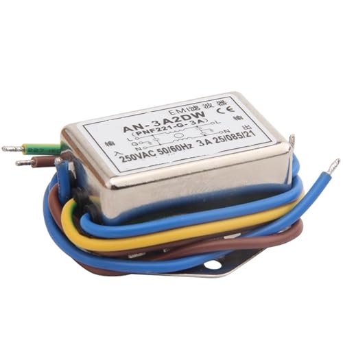 Filtro AN-3A2DW evita ruidos eléctricos en fuente de alimentación PNF221-G-3A