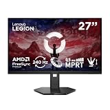 Lenovo Legion 27-10 Gaming Monitor | FHD, 240 Hz, IPS, 0.5ms, 16:9 | VESA Adaptive Sync | VESA mount 100mm | Tilt |Raven Black