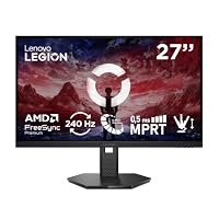 Lenovo Legion 27-10 Gaming Monitor | FHD, 240 Hz, IPS, 0.5ms, 16:9 | VESA Adaptive Sync | VESA mount 100mm | Tilt |Raven Black