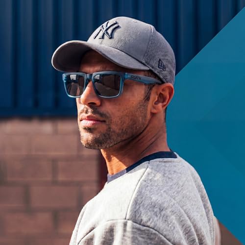 Image of STGATN Big Head Sunglasses for Men - 155MM for Large Wide Heads Men's TR90 Ultralight UV400 Protection Glasses