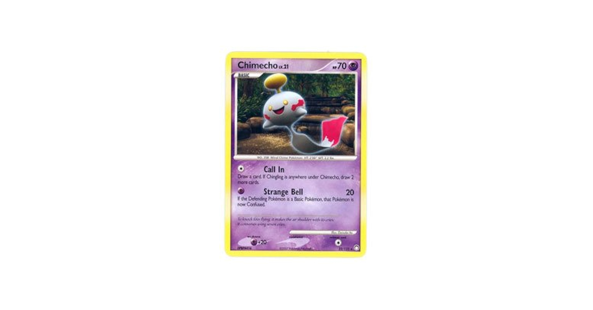 Che♡ Amazon.com: Pokemon - Chimecho (22) - Mysterious Treasures