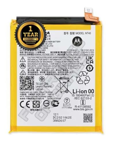 Image of NT40 Battery for Motorola E20 (XT2155) Battery with 1 Year Warranty**** (X254)