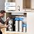 Frizzlife 1200 GPD Reverse Osmosis Water Filter PD1200, 11-Stage Tankless Reverse Osmosis System, Under Sink RO Water Filtration System, 3:1 Pure to Drain, Smart Faucet with TAM3 Alkaline Filter