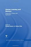 ohtahara sendromu pdf  Human Learning and Memory: Advances in Theory and Applications: The 4th Tsukuba International Conference on Memory