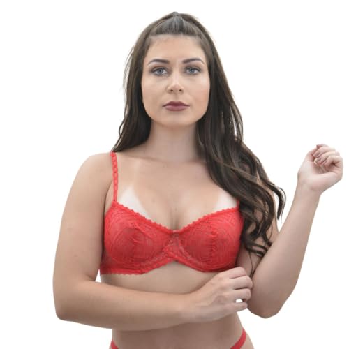 Sutiã Balconet em renda Liebe