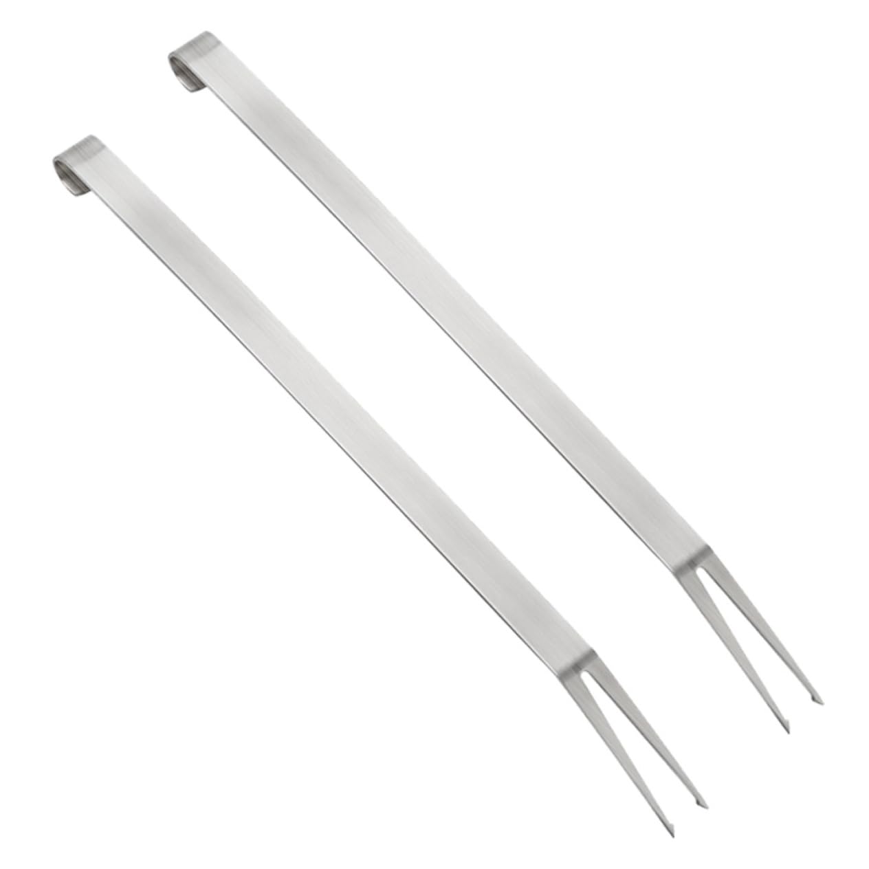 ibasenice 4pezzi Forchette Da Barbecue Inossidabile Strumenti Multifunzionali Per Grigliate Per Carne Marshmallow e Verdure Utensili Pratici Per Cucinare All