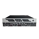 HEXEH Amplificateur de Puissance GAP-D2800 Amplificateurs de Puissance 800W * 2 en 4 for Haut-parleurs subwoofer DJ (Color : GAP-D2800 B)