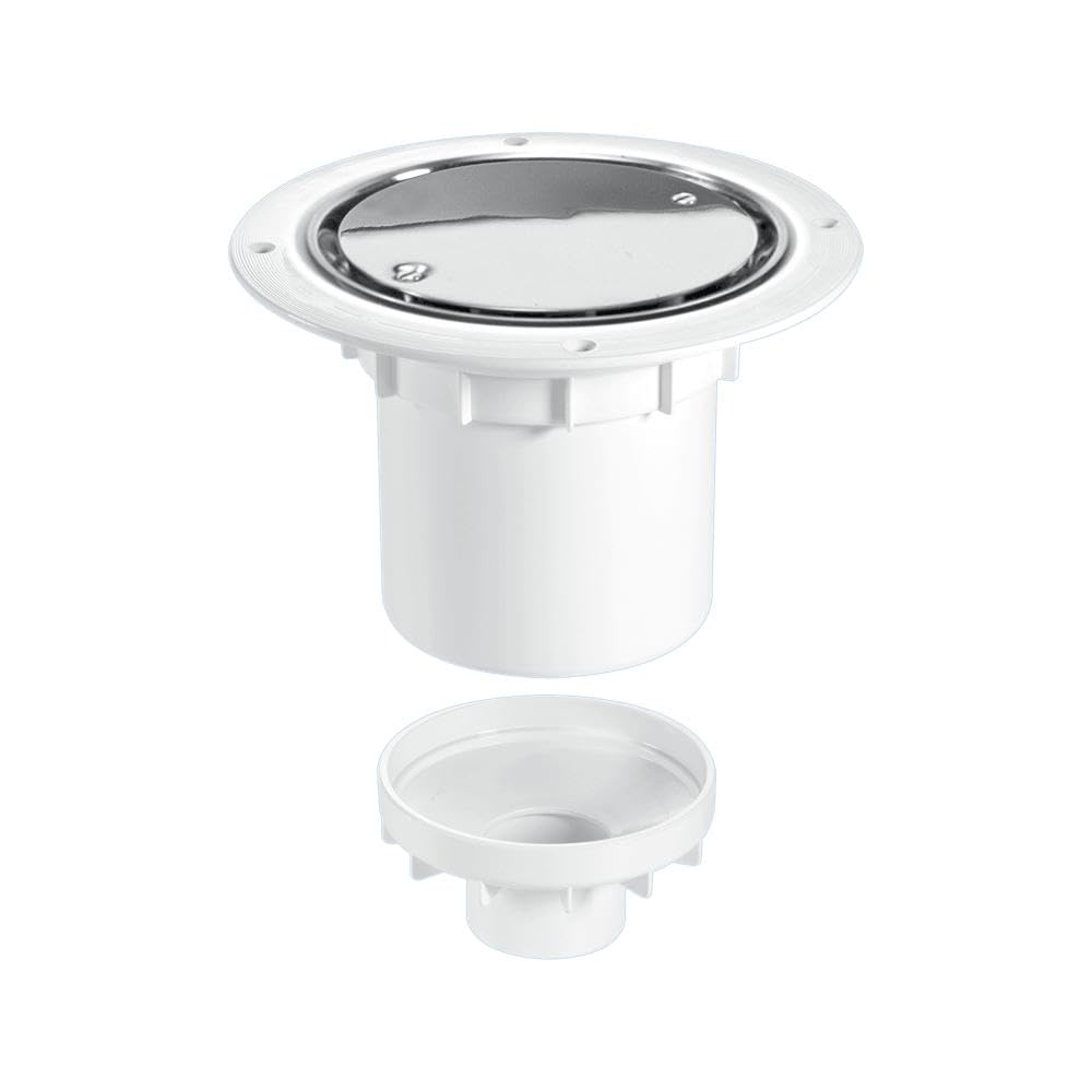 McAlpine TSG2SS 75mm Water Seal Trapped Gully 110mm or 2"" Vertical Spigot Outlet