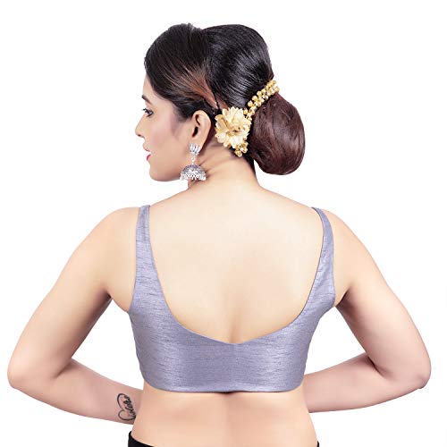 Image of Biyu Being With You Women's Art Silk Saree Blouse