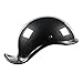 Produktbild Halbschale Motorradhelm,Brain-Cap · Jet-Helm Offenes Motorrad-Helm Roller-Helm Scooter-Helm Mofa-Helm für Bobber Chopper Crash Cruiser Pilot Biker Racing mit Visier ( Color : B , Size : XL=(59~60CM) )