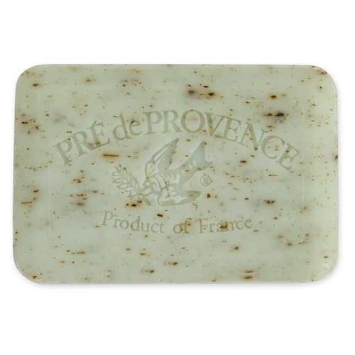 Image of Pre de Provence Artisanal Soap Bar, Enriched with Organic Shea Butter, Natural French Skincare, Quad Milled for Rich Smooth Lather, 8.8 Ounce, Rosemary Mint