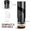 2 in 1 Portable Electric Coffee Maker None Self-heating, 20-Bar Travel Coffee Maker, Portable Espresso Machine for Car, Camping, Office, Compatible with Coffee Powder and Nespresso Capsule