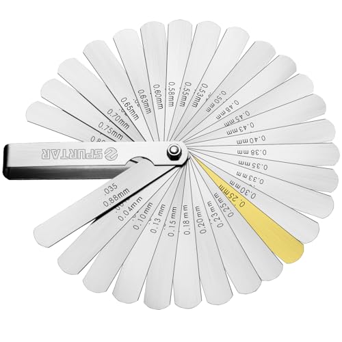 Spurtar 32 Blades Feeler Gauge Set (SAE/Metric)