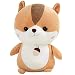 OVERMAL Valentinstag Geschenkideen Pillow Kinder Stofftiere Plüsch Spielzeug Kissen Soft Toy Kuscheltier Décor Zimmer Mädchen Junge Komisch süße Eichhörnchen Für Paare Kinder Familie