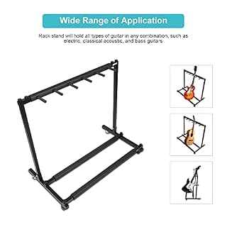 Support de présentation pour guitare, 5 espaces en métal robuste pour guitares, accessoires pour salles d’entraînement… - Les Beatles, Paul McCartney, John Lennon, RIngo Starr, George Harrison Support de présentation pour guitare, 5 espaces en métal robuste pour guitares, accessoires pour salles d'entraînement… – Image 6