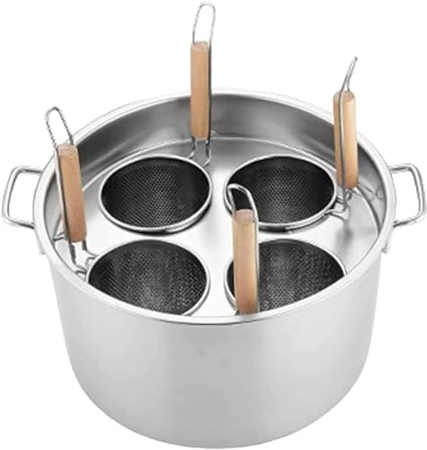 Pot multifonctionnel avec filtre panier poêle à pâtes en acier inoxydable