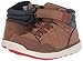 Stride Rite Baby Saul Boy's and Girl's Machine Washable Leather Sneaker Fashion Boot, brown brown, 10 W US Toddler