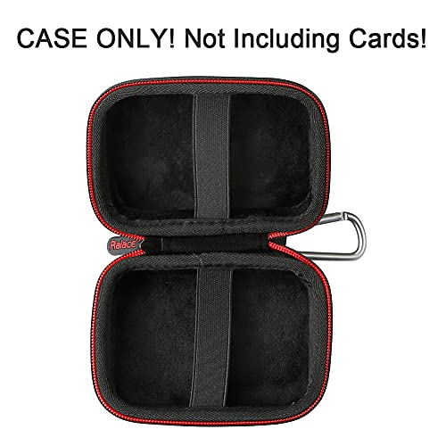 RAIACE Hard Travel Carrying Case for Set Enterprises Five Crowns Card Games, Protective Storage Bag. (Not Including Cards) - Black - Thumbnail 2