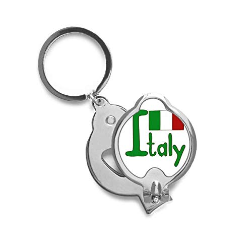Coupe-ongles Italie au motif drapeau italien vert blanc rouge de DIYthinker