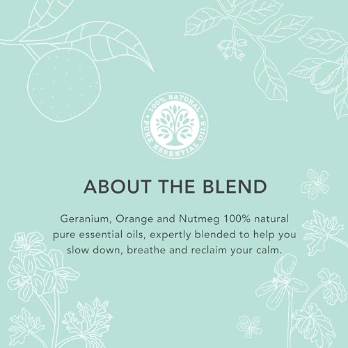 Tisserand Aromatherapie Anti-Stress-Badöl, 200 ml mit beruhigender Orange, ausgleichender Geranie und wärmenden Muskatnuss