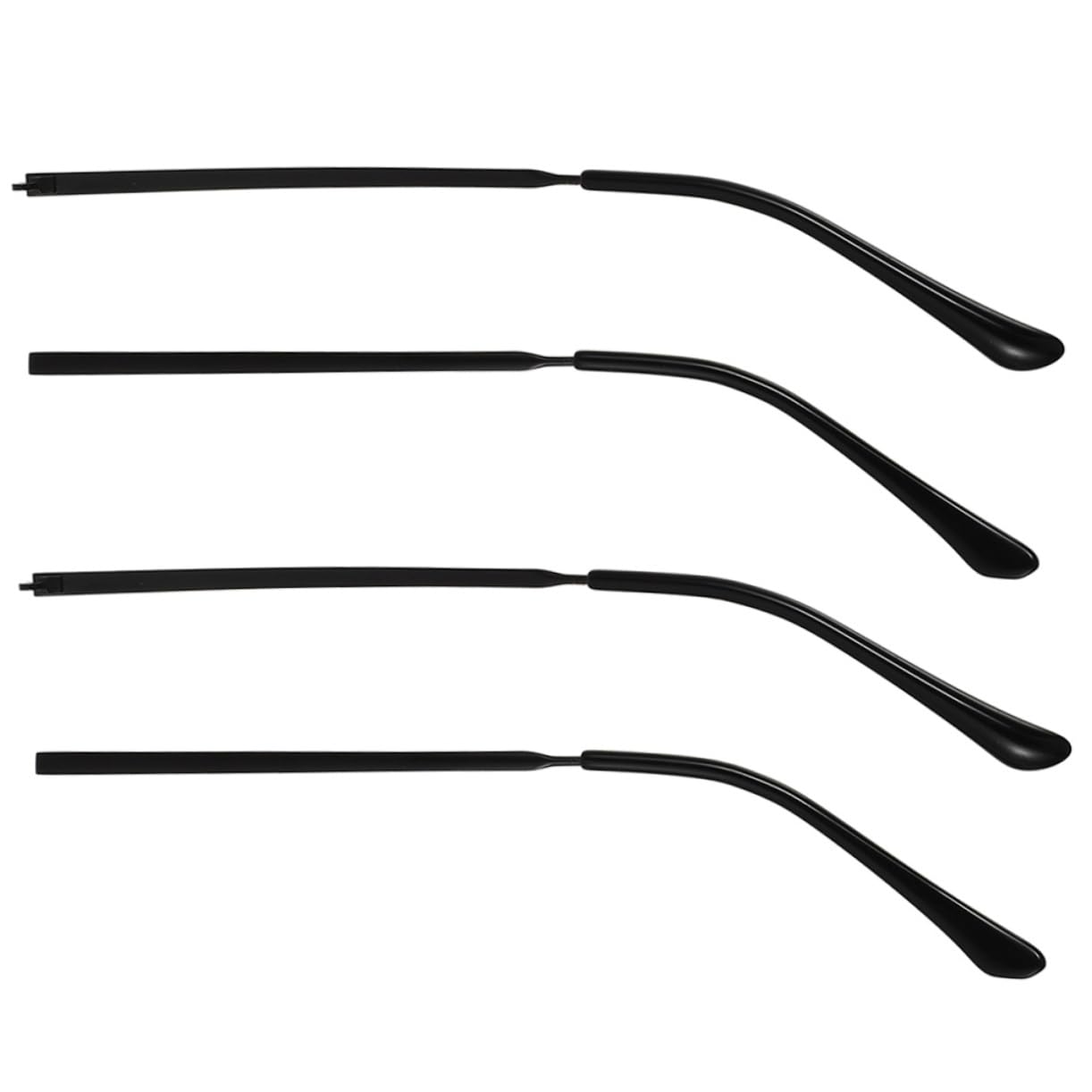 FOMIYES 2 Pairs of ES Replacement Temple Arm for Eyeglasses Sturdy Metal Arms Legs Comfortable Fit Universal Fit for Sunglasses