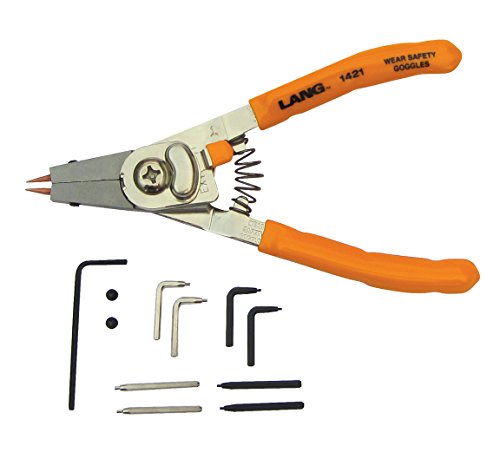 Lang Tools 1421 Internal/External Quick Switch Retaining Ring Pliers