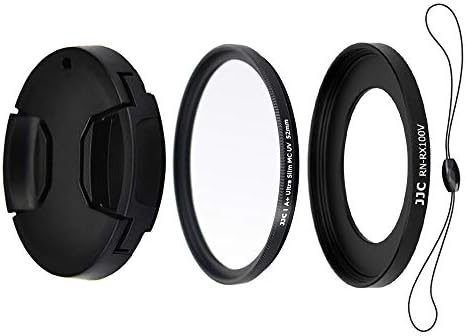 JJC 52mm Filter Adapter Lens Cap Kit For Sony Rx100 VII VI Canon - Foto 8