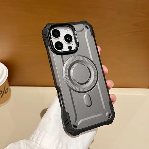 Coque iPhone 13 magnétique grise idéale pour les trajets quotidiens et les photos