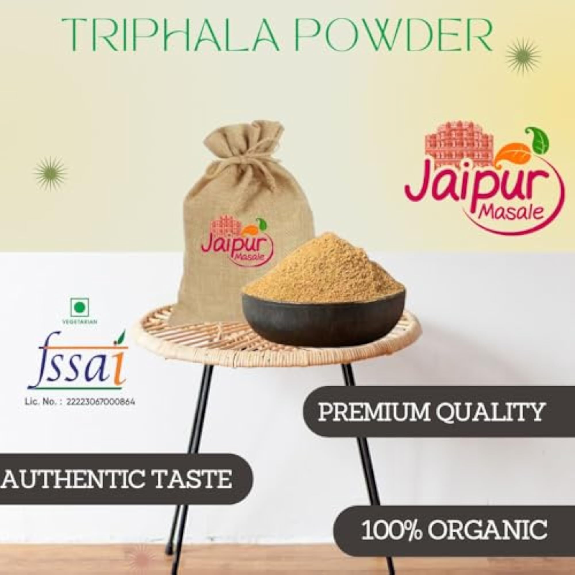 Natural Triphala Powder for Digestive Support, 900gm