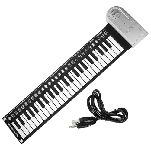 ifundom Enfants 2 Pièces 49 Piano Numérique Piano à Clavier Avec Haut-parleur Clavier De Piano Électrique Clavier Électronique Claviers Électroniques Enfant Portable Pratiquer Le Piano - Les Beatles, Paul McCartney, John Lennon, RIngo Starr, George Harrison ifundom Enfants 2 Pièces 49 Piano Numérique Piano à Clavier Avec Haut-parleur Clavier De Piano Électrique Clavier Électronique Claviers Électroniques Enfant Portable Pratiquer Le Piano – Image 4