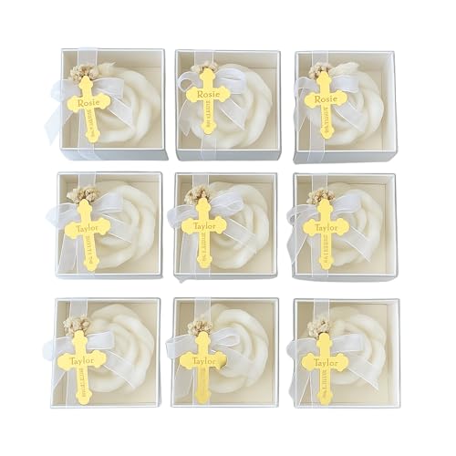 Personalized Religious Soy Candles in Bulk