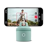 Pivo Equestrian Pod Standalone Auto Tracking Phone Holder, Face, Body & Horse Tracker, 360° Rotation, 6 Speed, Stand for Video Recording (Green)