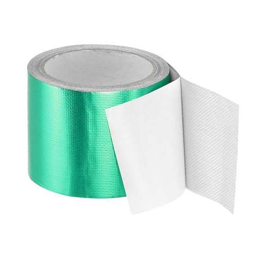 Image of PATIKIL Awning Repair Tape 3-1 /8 inch x 26ft Waterproof Canvas Tape High Adhesive Tear Repair Patch Kit for PVC Tarpaulin Tent Awning Fabric RV Sail Boat Cover, Green