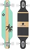 longboard drop through vs top mount Gender: Unisex RollerCoaster Longboard - Drop-Through (Palms)