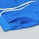 DLSMDOUS Herren Badehose mit Mesh-Innenfutter und schrägen Taschen für Strand, Surfen, Schwimmen, Boardsport Blau M