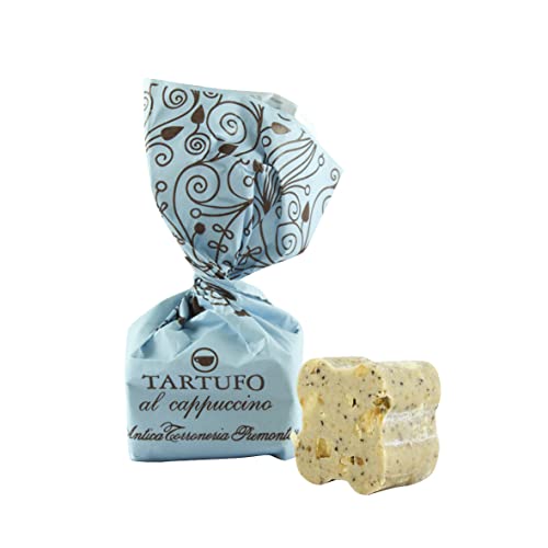 Antica Torroneria Piemontese Tartufi Dolci gemischte Trüffelpralinen, 140g – Feinste exquisite Italienische Trüffelpralinen, Glutenfrei & Köstlich, Ideal als Edle Geschenkidee